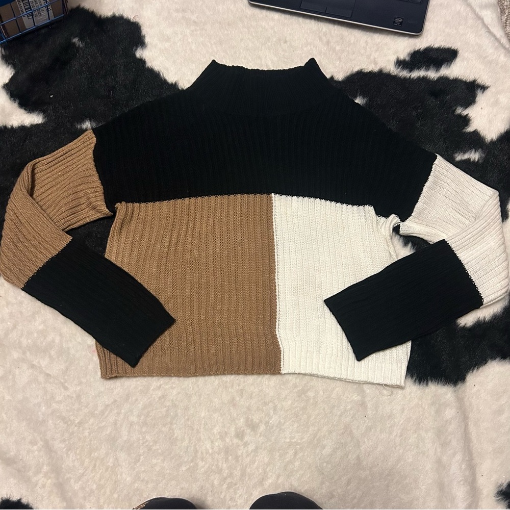 Shein cropped sweater